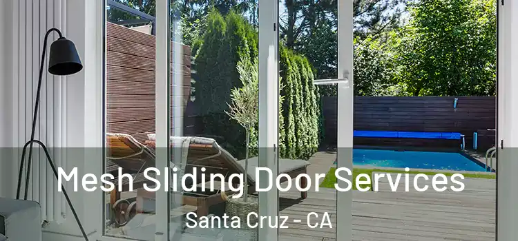 Mesh Sliding Door Services Santa Cruz - CA